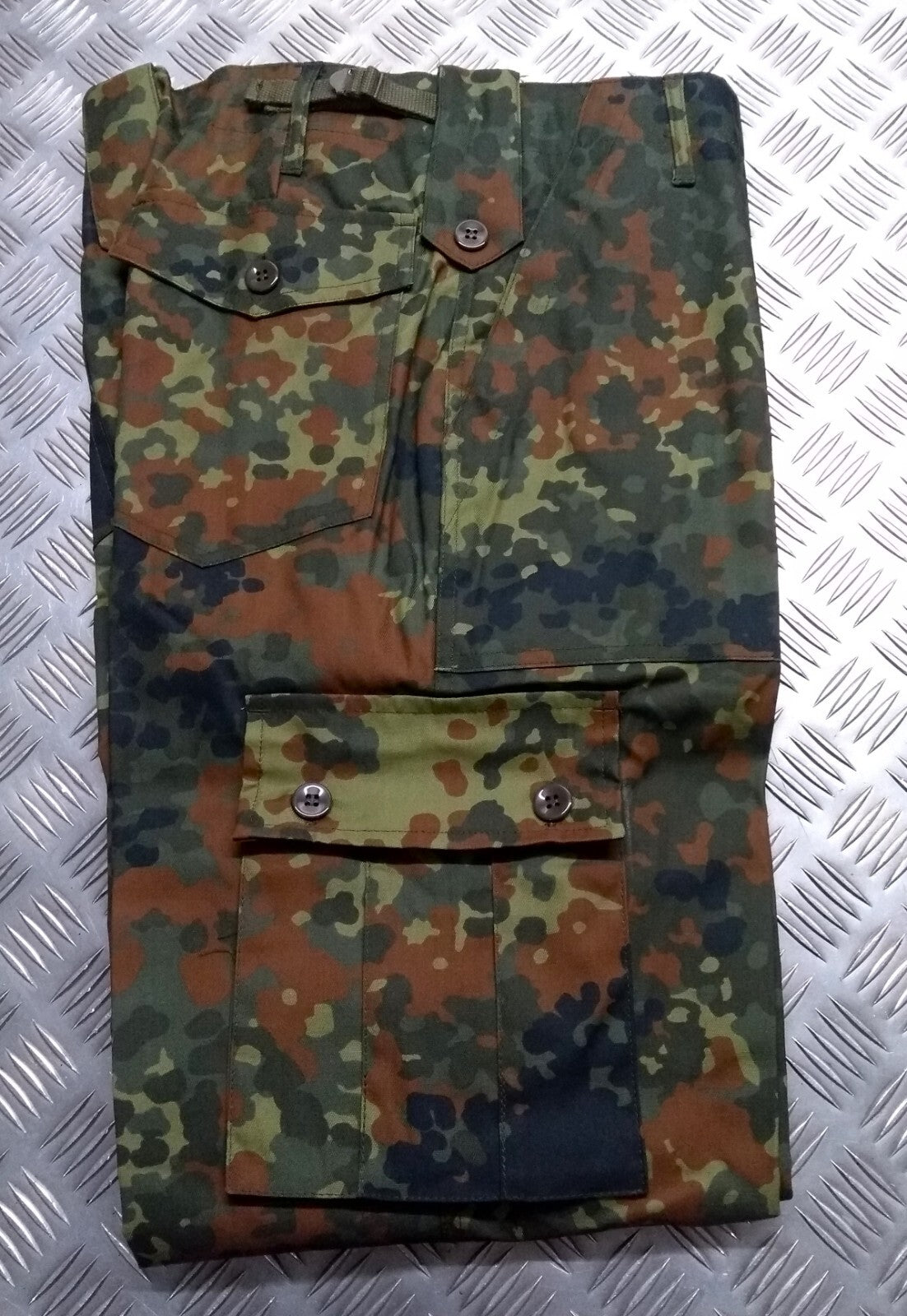Flecktarn Camo Trousers Military Style Combat / Field Army Pants All Sizes - NEW