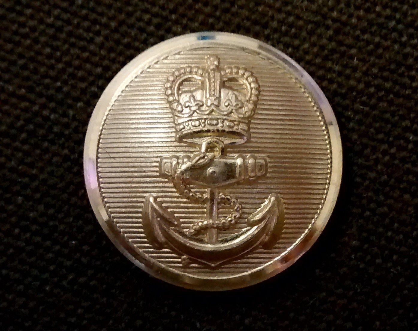 British Royal Navy RN Dress Buttons Jacket / Blazer / Greatcoat x6