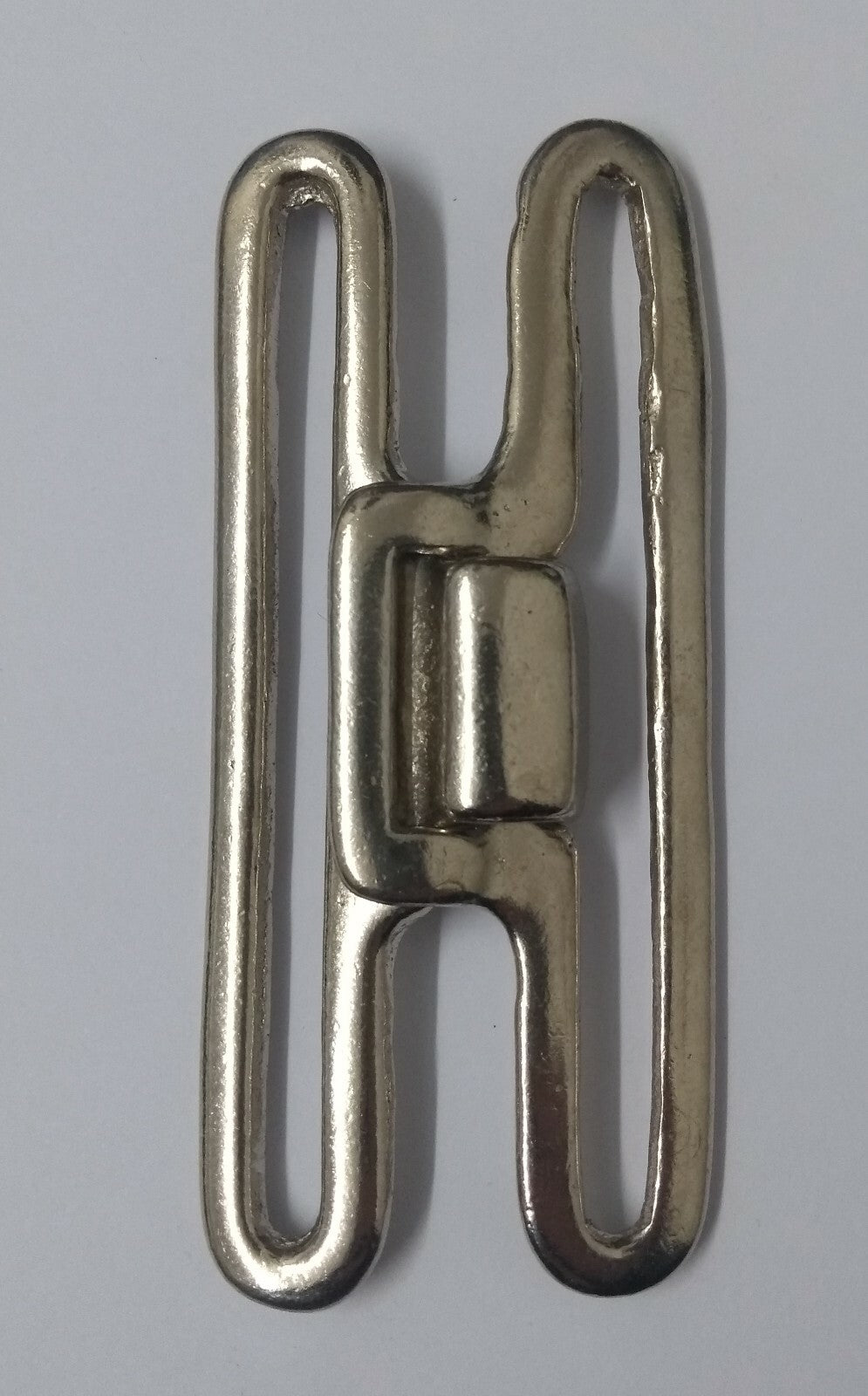 Nickel Plated Pistol Belt QRF Buckle Set MFP02B