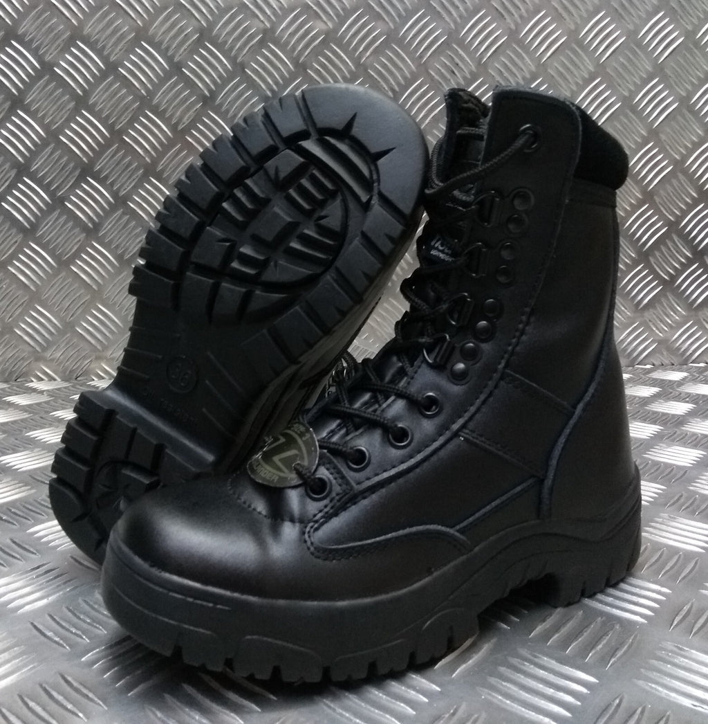 Lightweight Combat Boots Shock Absorbing Anti Slip Soles Highlander UK3 Youth