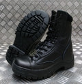 Lightweight Combat Boots Shock Absorbing Anti Slip Soles Highlander UK3 Youth