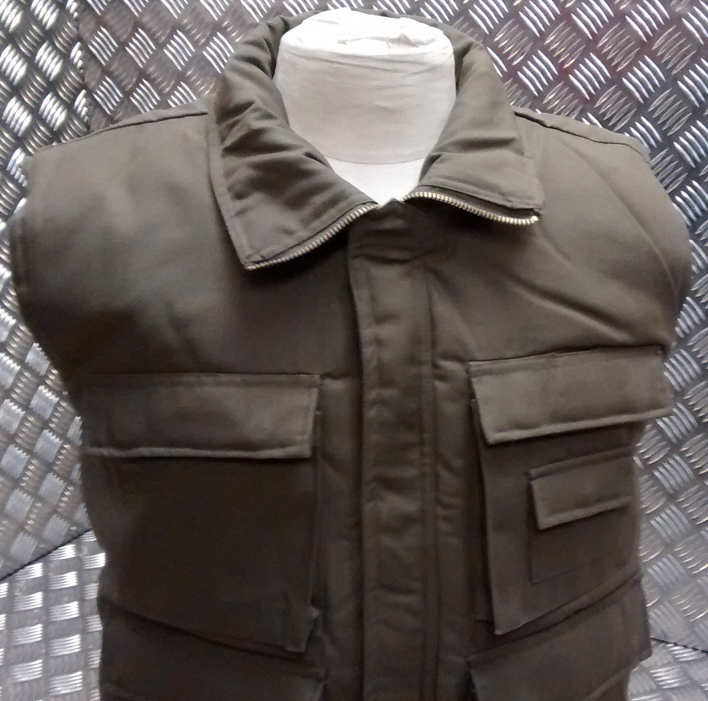 Hunters Action Vest OD Green Tactical Fishing Body Warmer - NEW