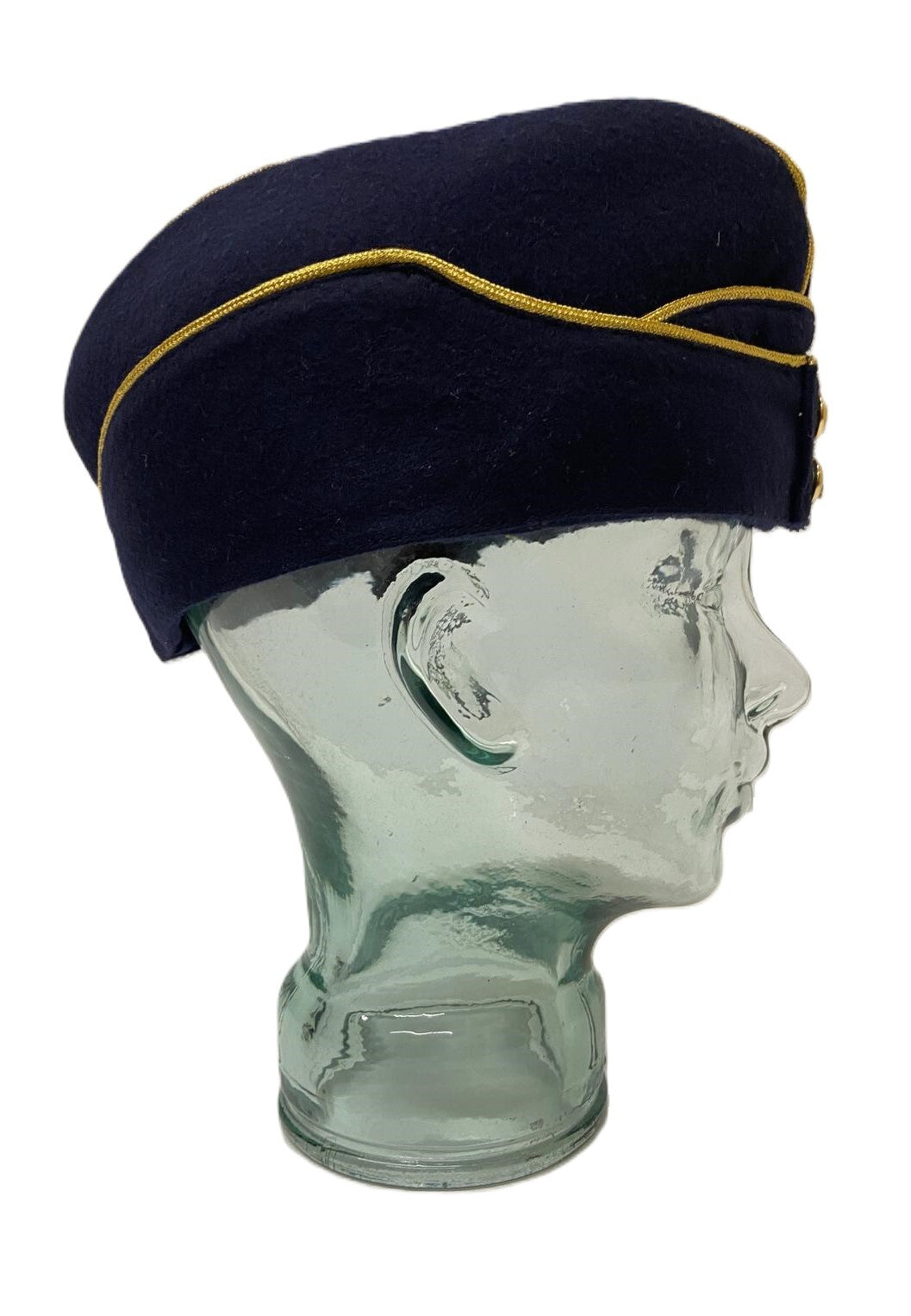 Royals Signals Side Hat / Forage Cap Army Style with Badge - NEW