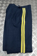 Bands Slacks RAF Royal Air Force Blue Grey with Stripes Musician & Bandmasters No9 W30"