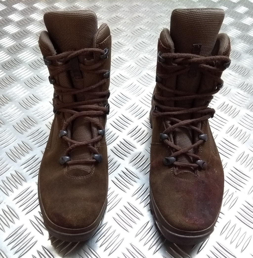 Haix Combat Boots Army High Liability B Suede Desert Footwear UK Spec 8M