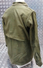 Genuine Vintage Military Combat Jacket 1980's Distressed Look Unique Look 80's