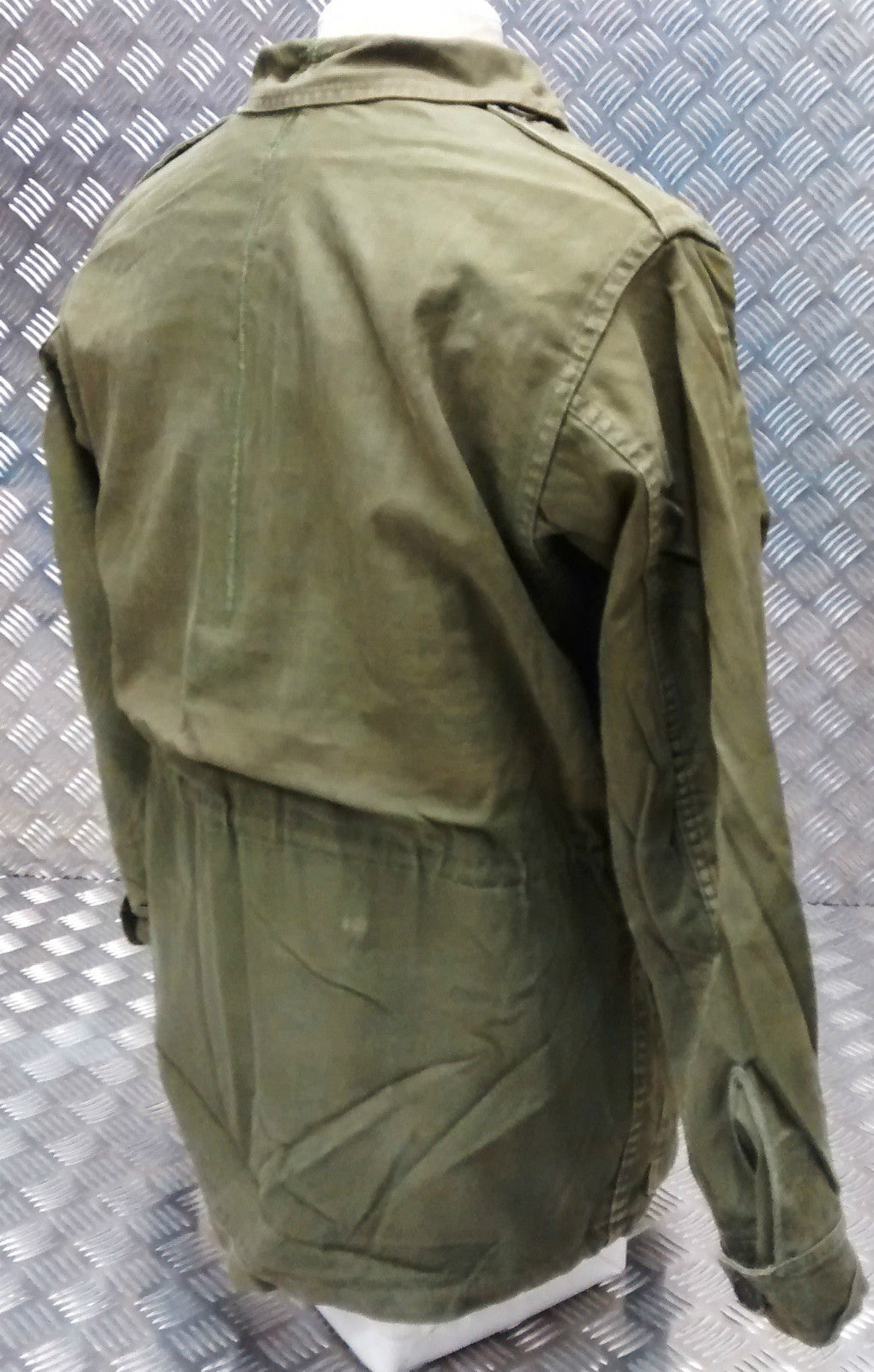 Genuine Vintage Military Combat Jacket 1980's Distressed Look Unique Look 80's