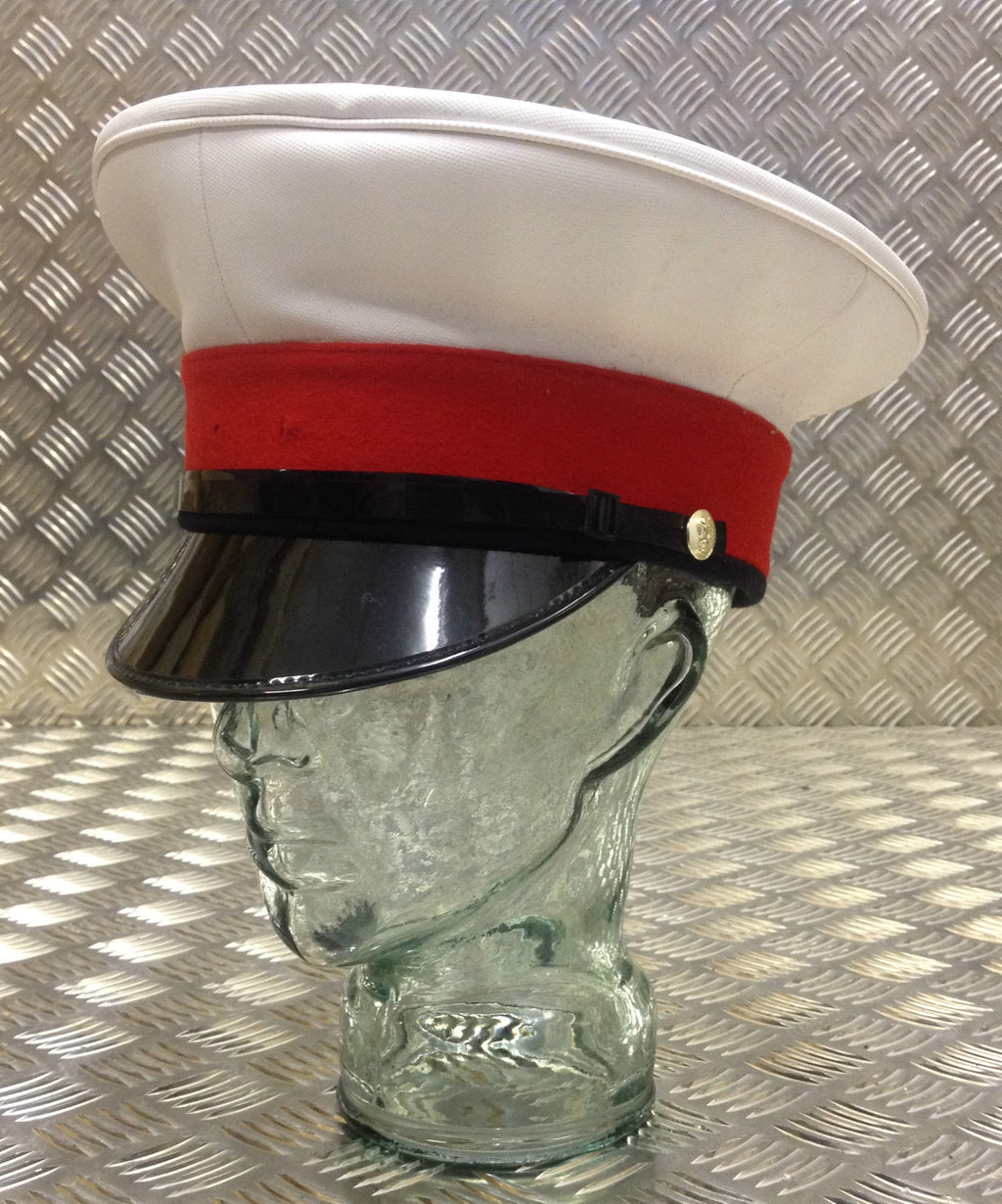 Royal Marines RM Peaked Dress Cap Male Captains Hat British - All sizes