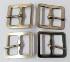 Genuine Specification 13mm Nickel Plated Small Roll Buckles x 4 NEW