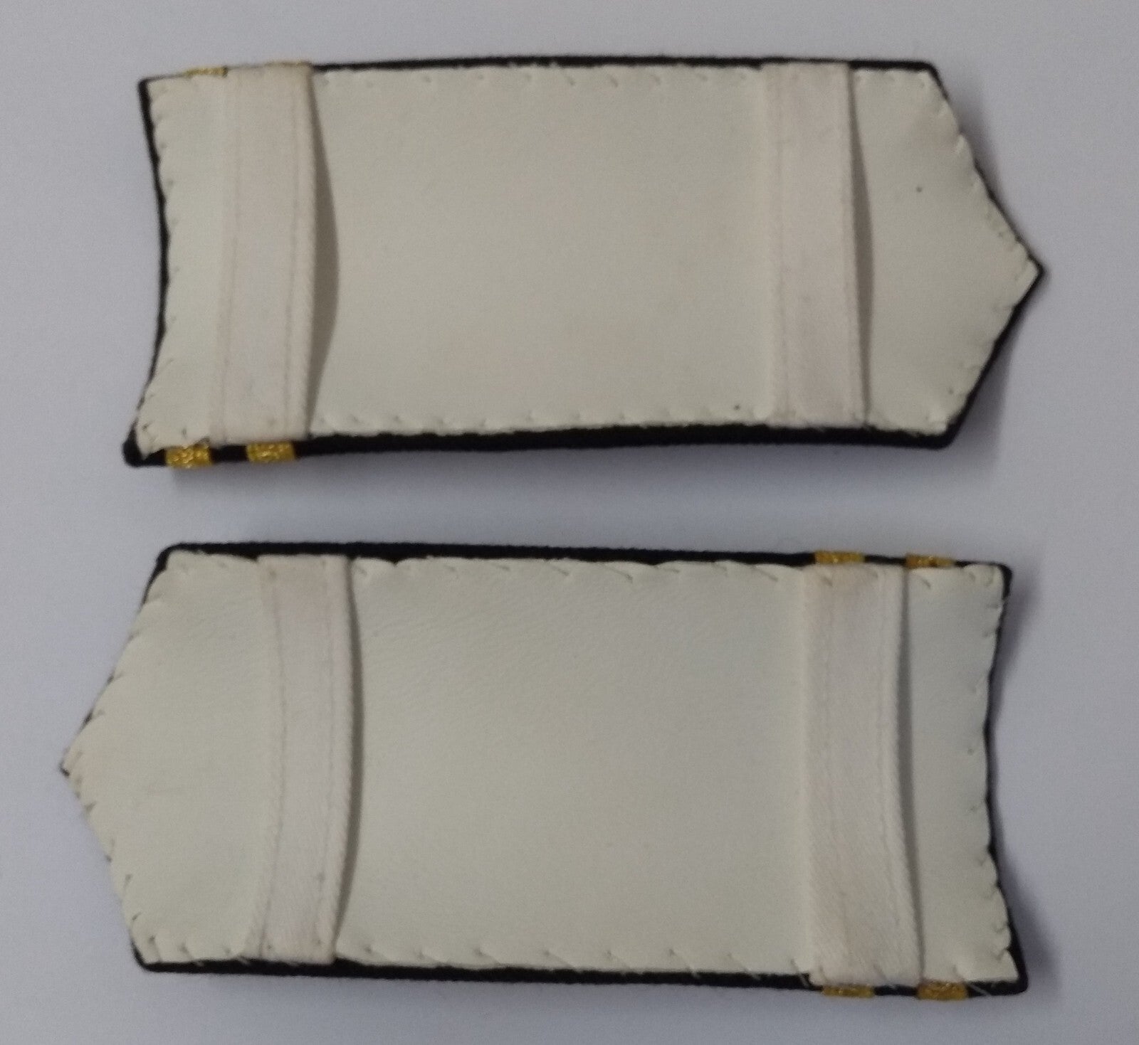 Naval Style No1 Shoulder Boards Epaulette Black & Gold Detail Fancy Dress