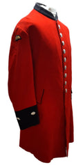 Red Long Coat Royal Hospital Chelsea Queens Crown British Army Uniform Faulty