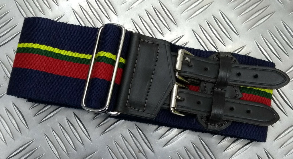 Genuine British Royal Marines RN RM Stable Belt Standard Issue Twin Buckle Strap