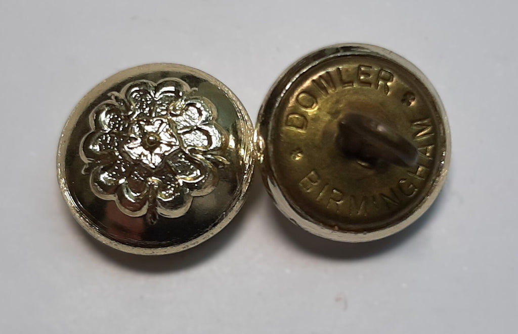 QLR Buttons British Queen's Lancashire Dress Small