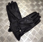 General Service Gloves Black Lined Leather Size 12