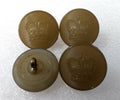 Genuine Vintage British Issue St Edwards Crown Khaki Buff Buttons 40L