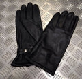 General Service Gloves Black Lined Leather Size 12
