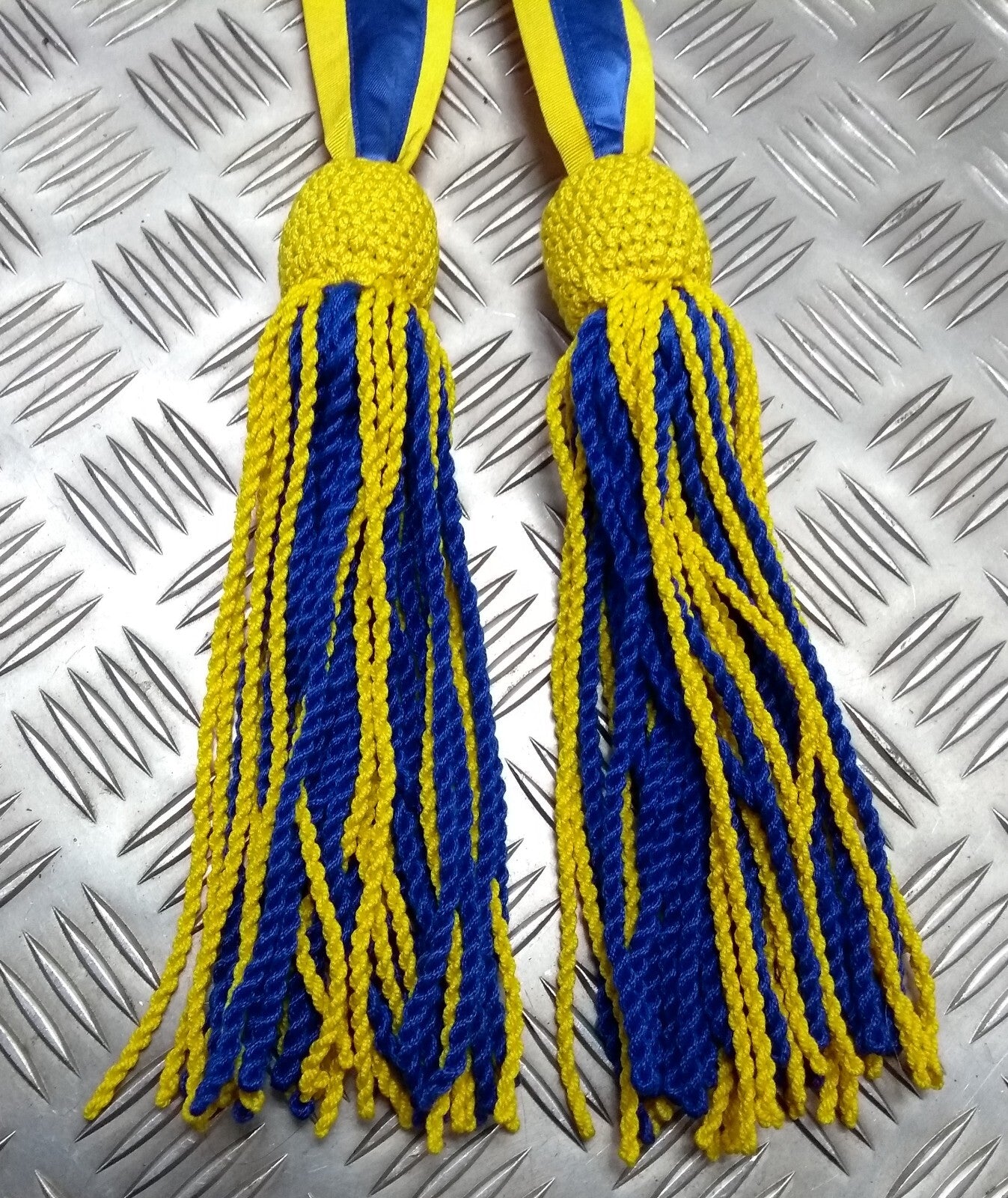 Hong Kong Waist Sash & 2 Tone Tassels Also For Ceremonies Parade & Awards