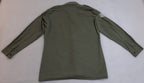 Vintage Combat Shirt British Army Green General Service Long Sleeves Size 41cm