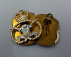 Staffordshire Regiment Collar Dogs 1 Pair