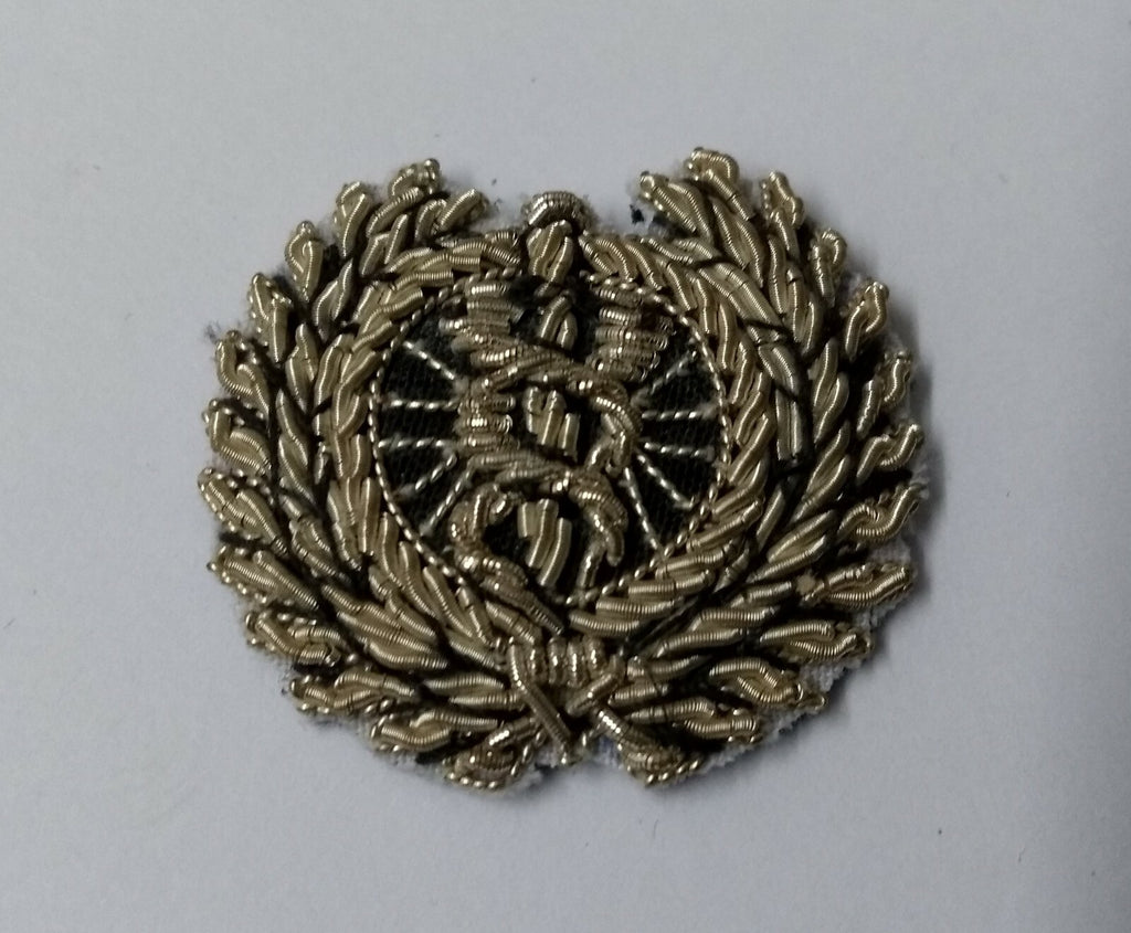 Genuine British Made Service Caduceus in Wreath Collar Badges ASPS443