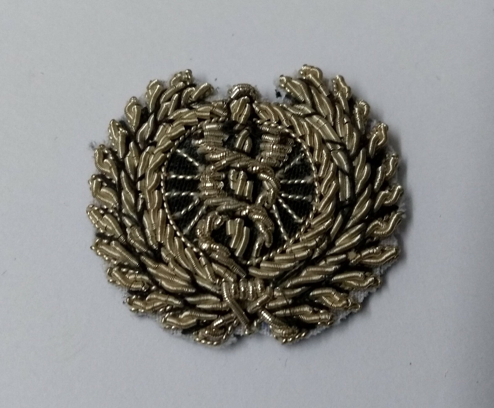 Genuine British Made Service Caduceus in Wreath Collar Badges ASPS443