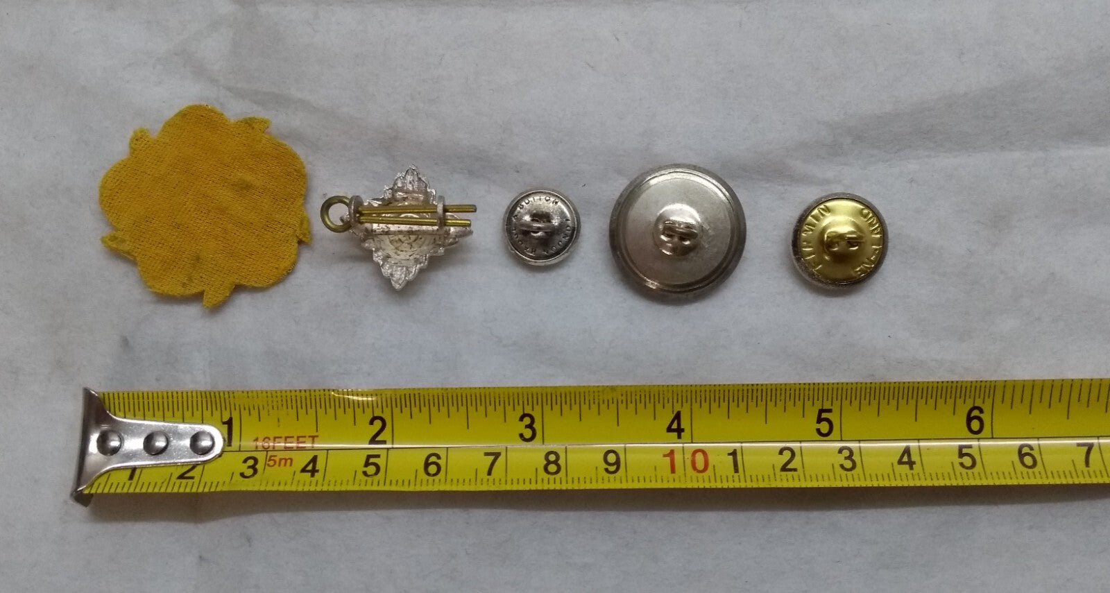 Lord-Lieutenant (Deputy) Miscellaneous Lot of Buttons & Insignia for Collectors