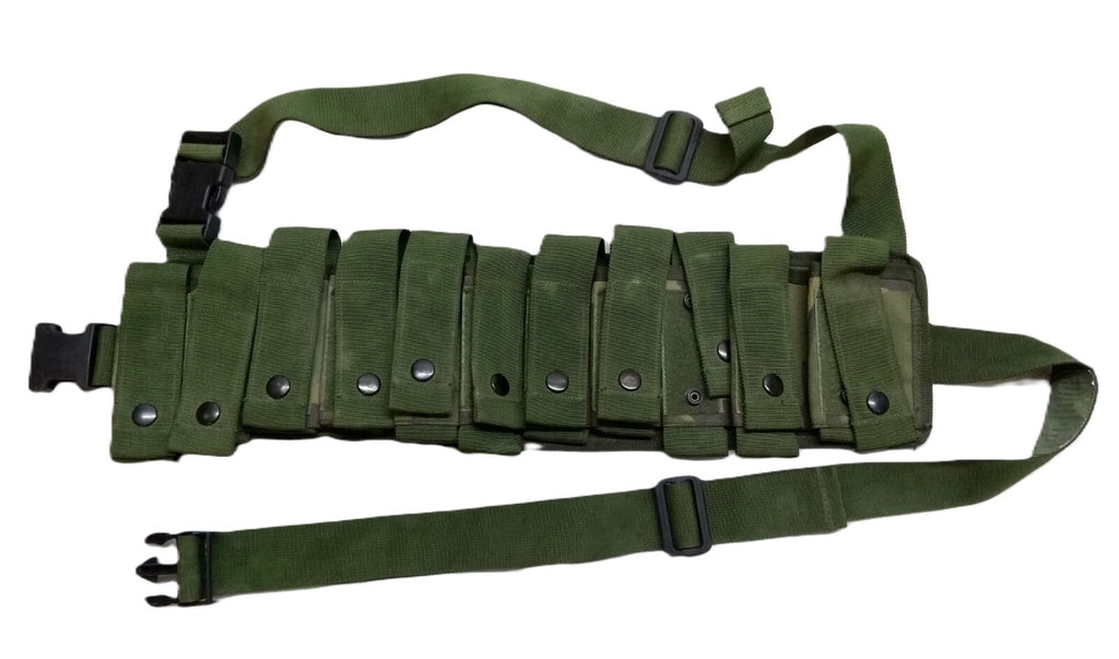 Camouflage Bandolier DPM British Force's 11 Pouch Combat Assault Cartridge Belt