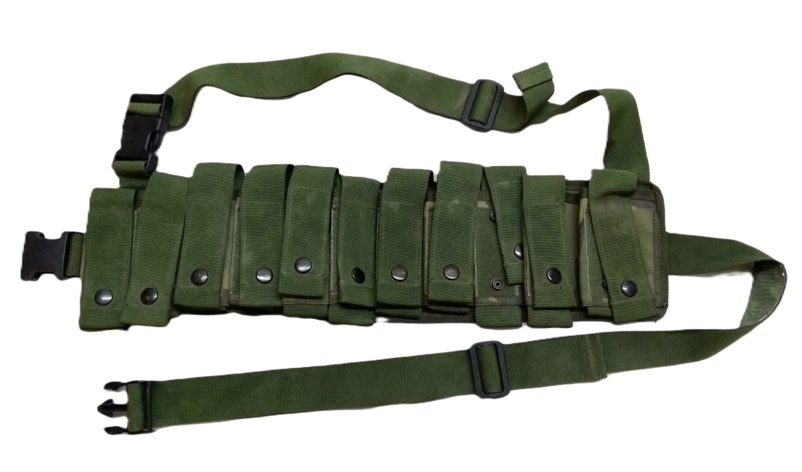 Camouflage Bandolier DPM British Force's 11 Pouch Combat Assault Cartridge Belt
