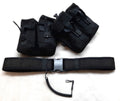 UKSF Stealth Load Carrying Duty Belt and 2 Double Utility / Ammo Pouches British