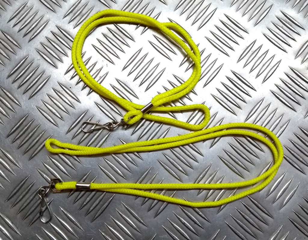 Lanyard General Purpose I.D & Tool British Tri-Service Hi-Viz with Securing Clip