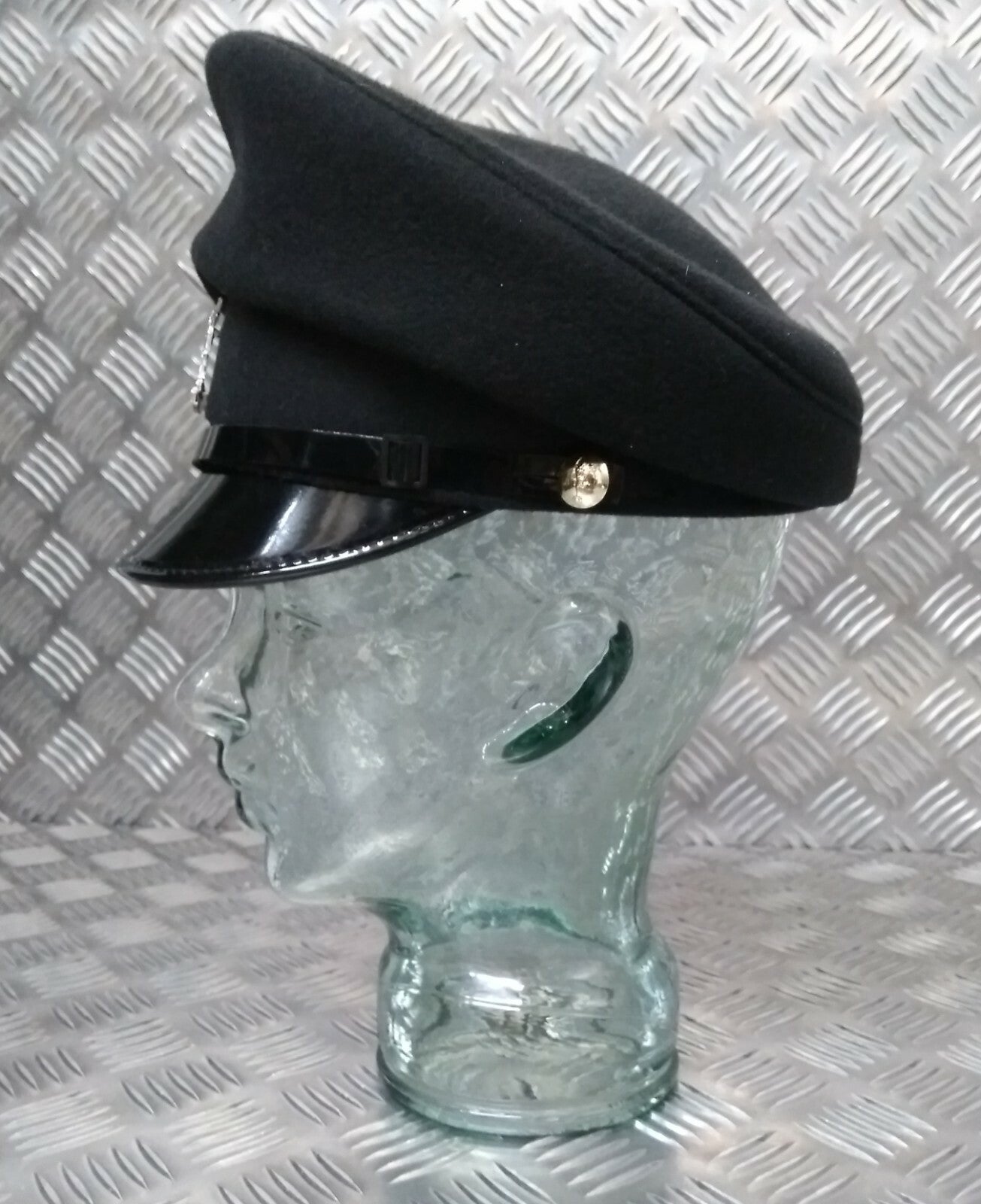 British Army Cap Royal Corp of Signals No1 Dress Hat Complete With Badge 54cm