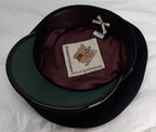 Army Cap No1 British Black Officers Oak Leaf Band By Montague Headwear 57cm