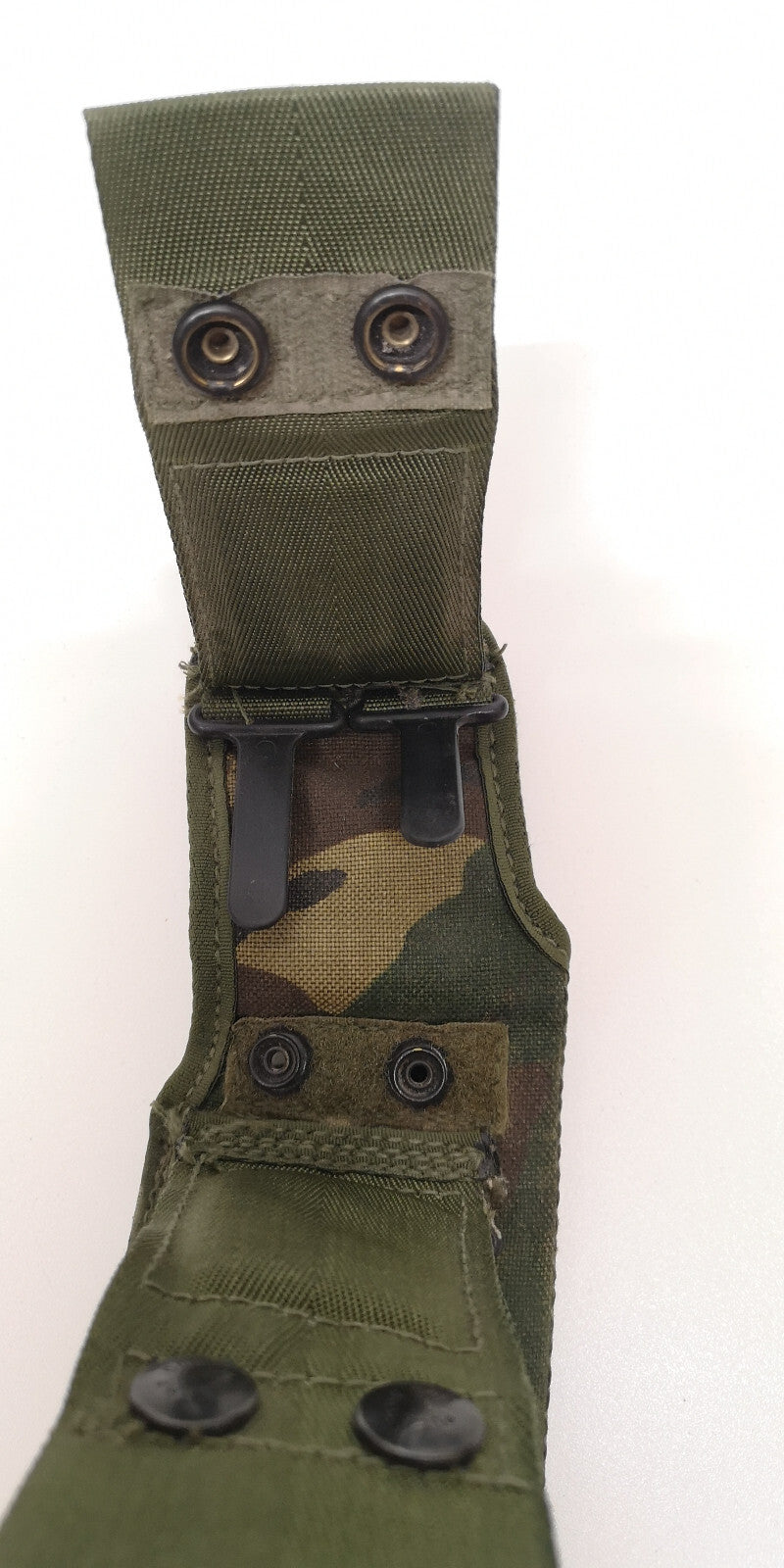 Woodland Camo Sheath Frog British Issue Combat & Parade Webbing Holder