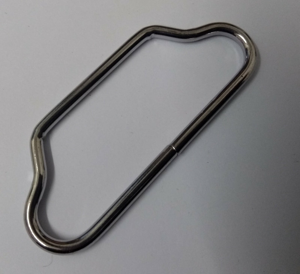 Genuine British SD Issue Chrome Parade Belt Buckle Retainter / Latch / Clasps X2
