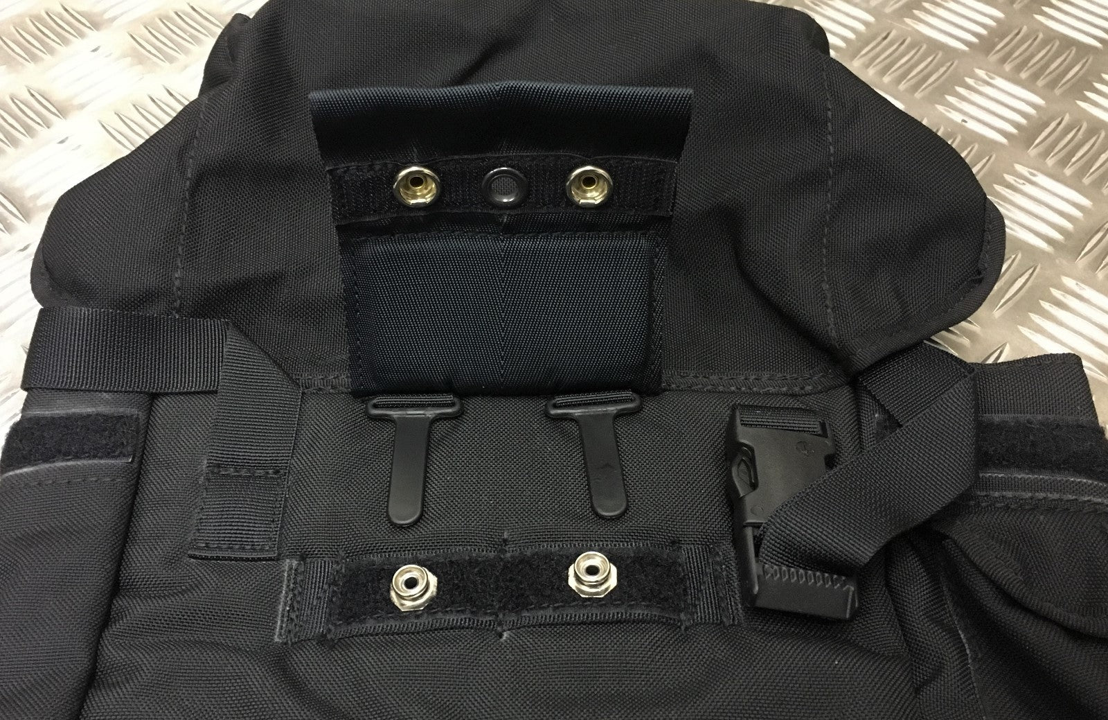 British Army S10 S6 Gas Mask Bag Black Haversack Respirator / Shoulder PLCE NEW