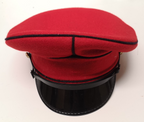Royal Lancers Service Scarlet Red Dress Hat Cap No Insignia Badge Size 56cm