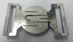 Genuine The Gambia Security Service Insignia Belt Buckle Chrome Locket NEW