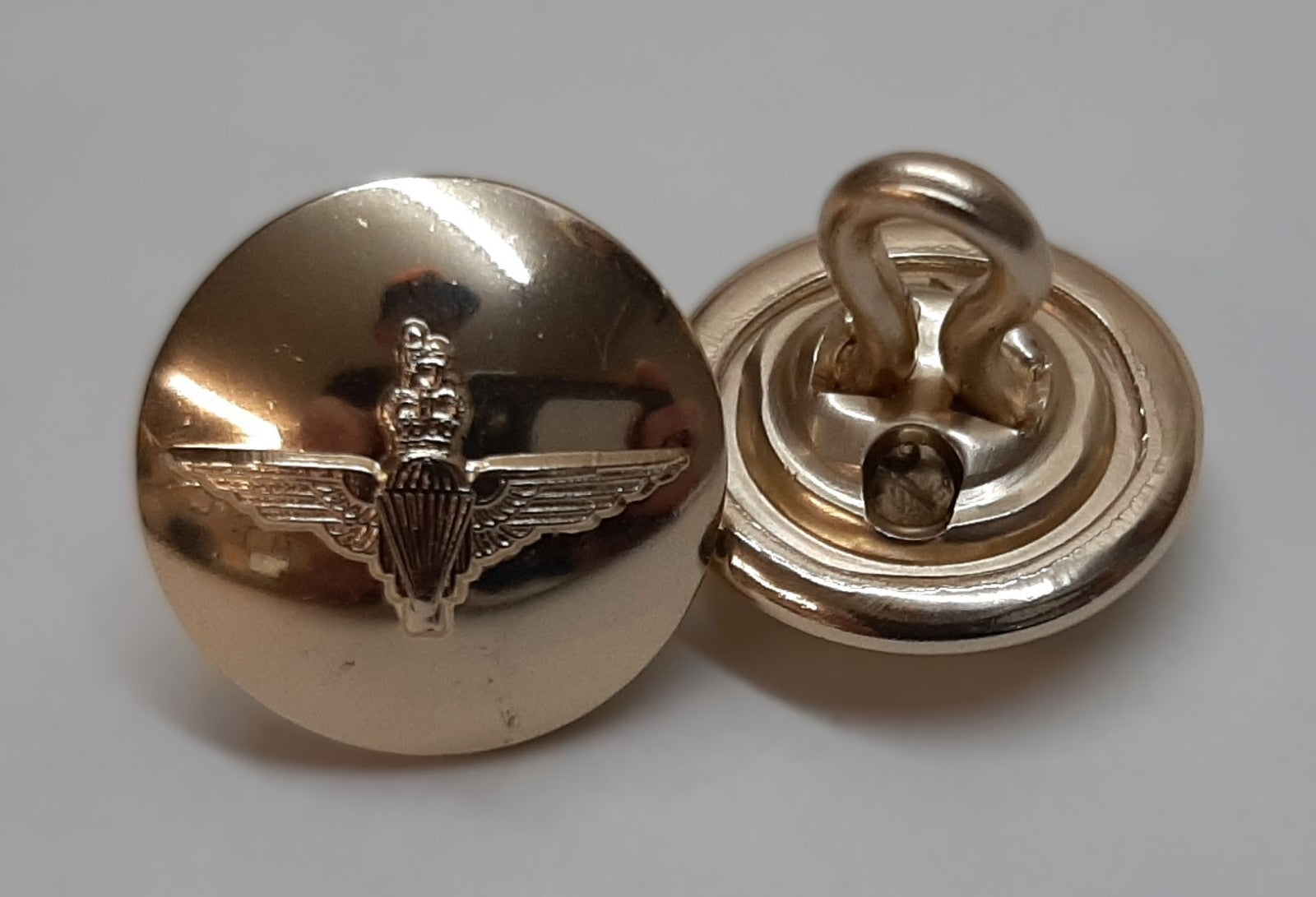 Parachute Regiment Buttons Standard Service Dress No1 / No2 Issue X 2 Size 22L