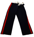No1 RMAS Trousers British Army Pattern Cadet Officer Dress 1" Red Stripes W31"