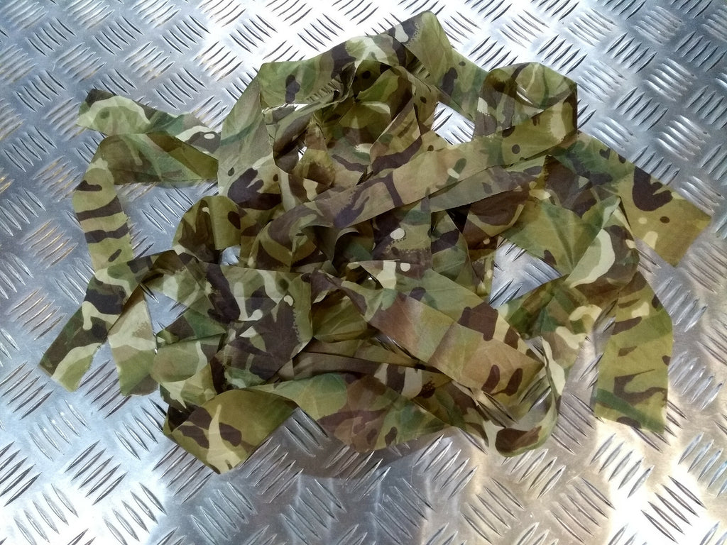Waterproof Multi-Terrain Pattern MTP Garnish Scrim Strip Set Ghillie Camo