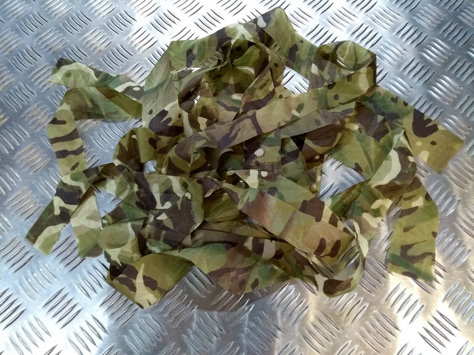 Waterproof Multi-Terrain Pattern MTP Garnish Scrim Strip Set Ghillie Camo