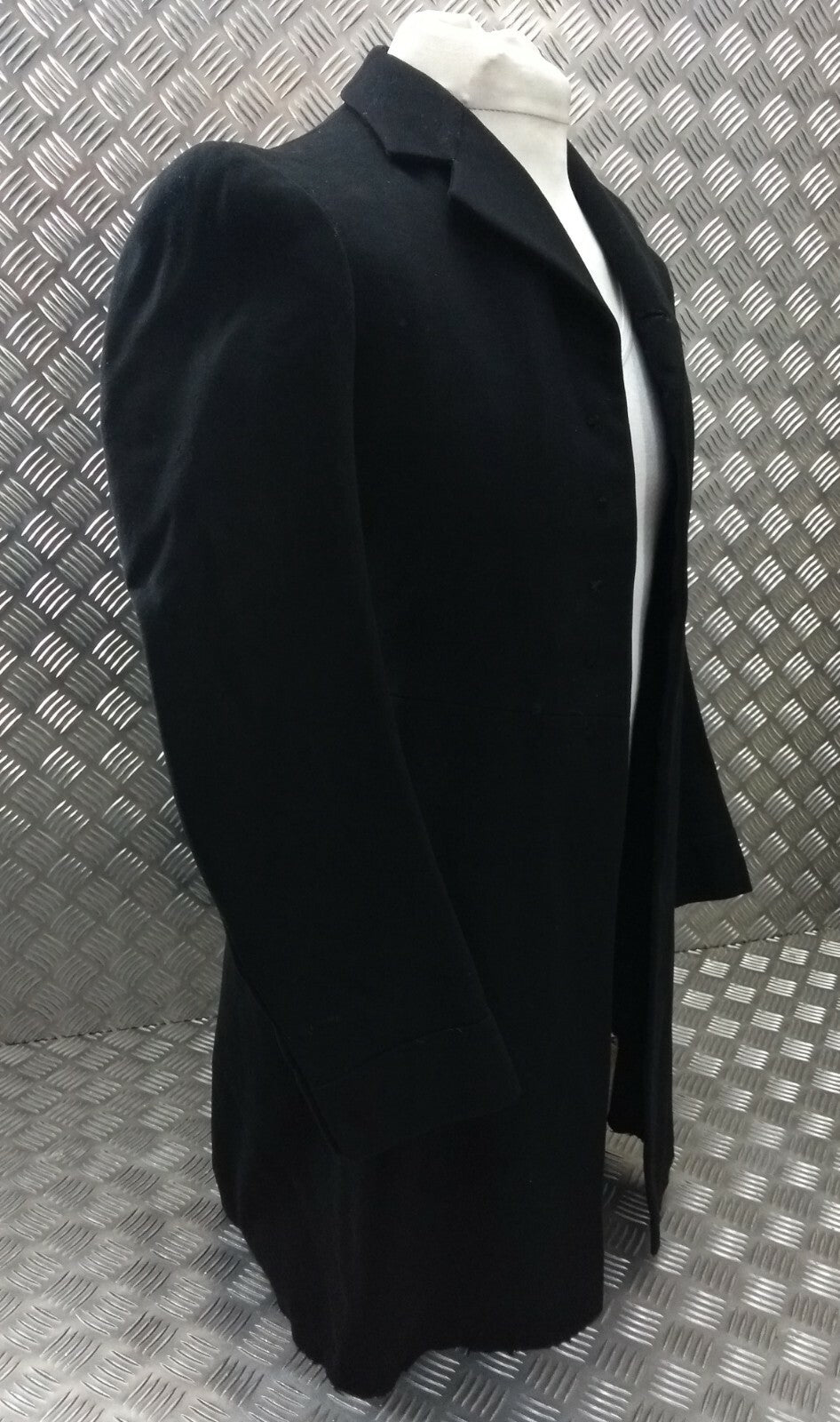 Vintage Long Coat Tailored by Simpson & Son London W1 No Buttons 1954 EBYT632
