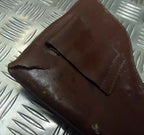 Genuine Vintage Eastern Bloc Tan Leather Unknow Pistol Holster