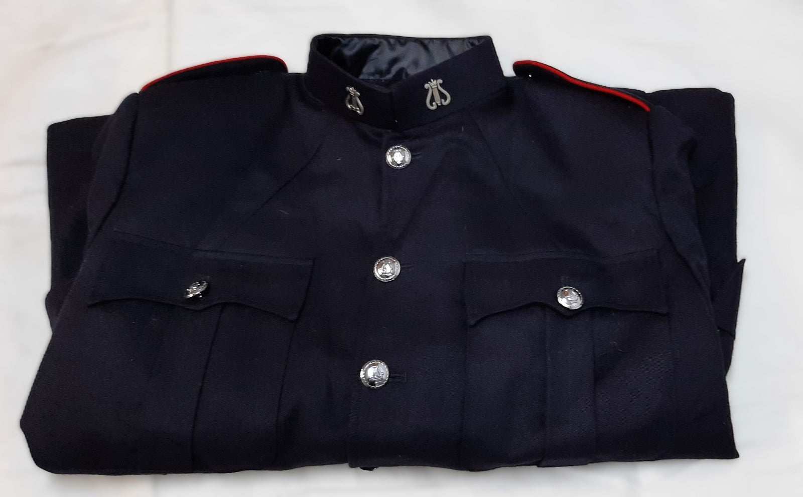 British Army No1 Jacket Drummer Blues Bandsman and Buttons Size 176/120/104cm