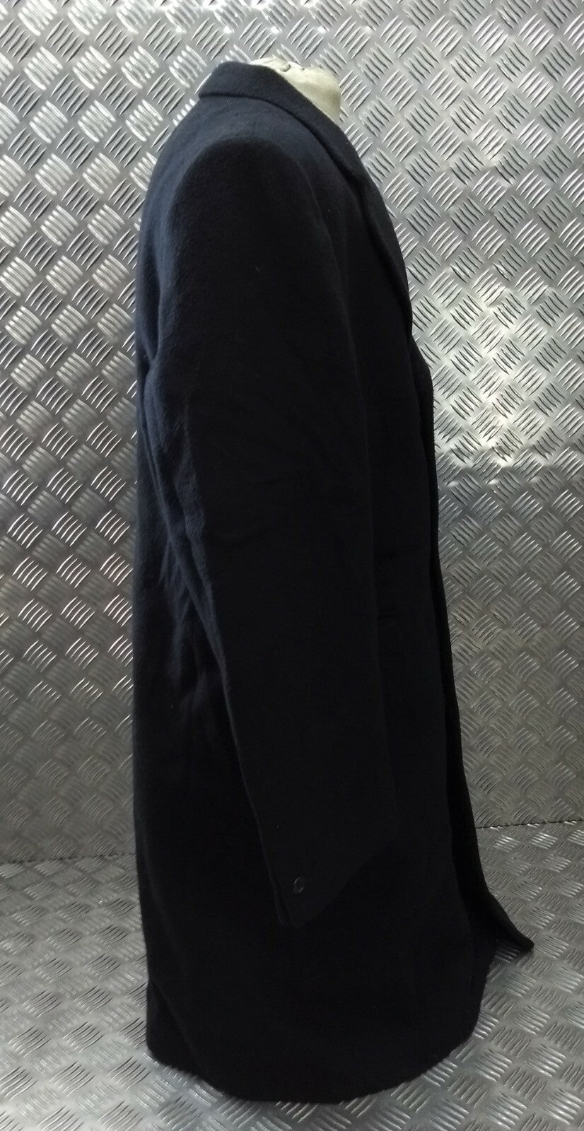 Wool Cashmere Coat Single Breasted Winter Overcoat Moss Bros Covent Garden