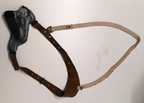 Price Western Leather Ruger Speed 6 Black Holster with Harness Shoulder Strap