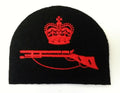 Genuine British CCF 1st Class Marksman Qualification Patch Queens Crown