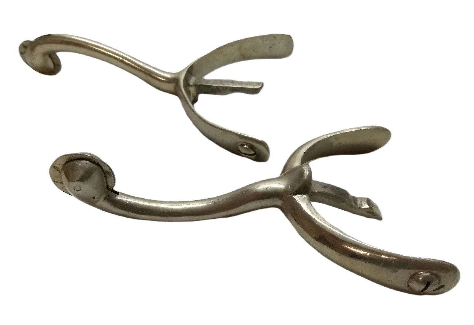 Swan Neck Spurs Long British Army / Officers & Soldiers Parade Boots