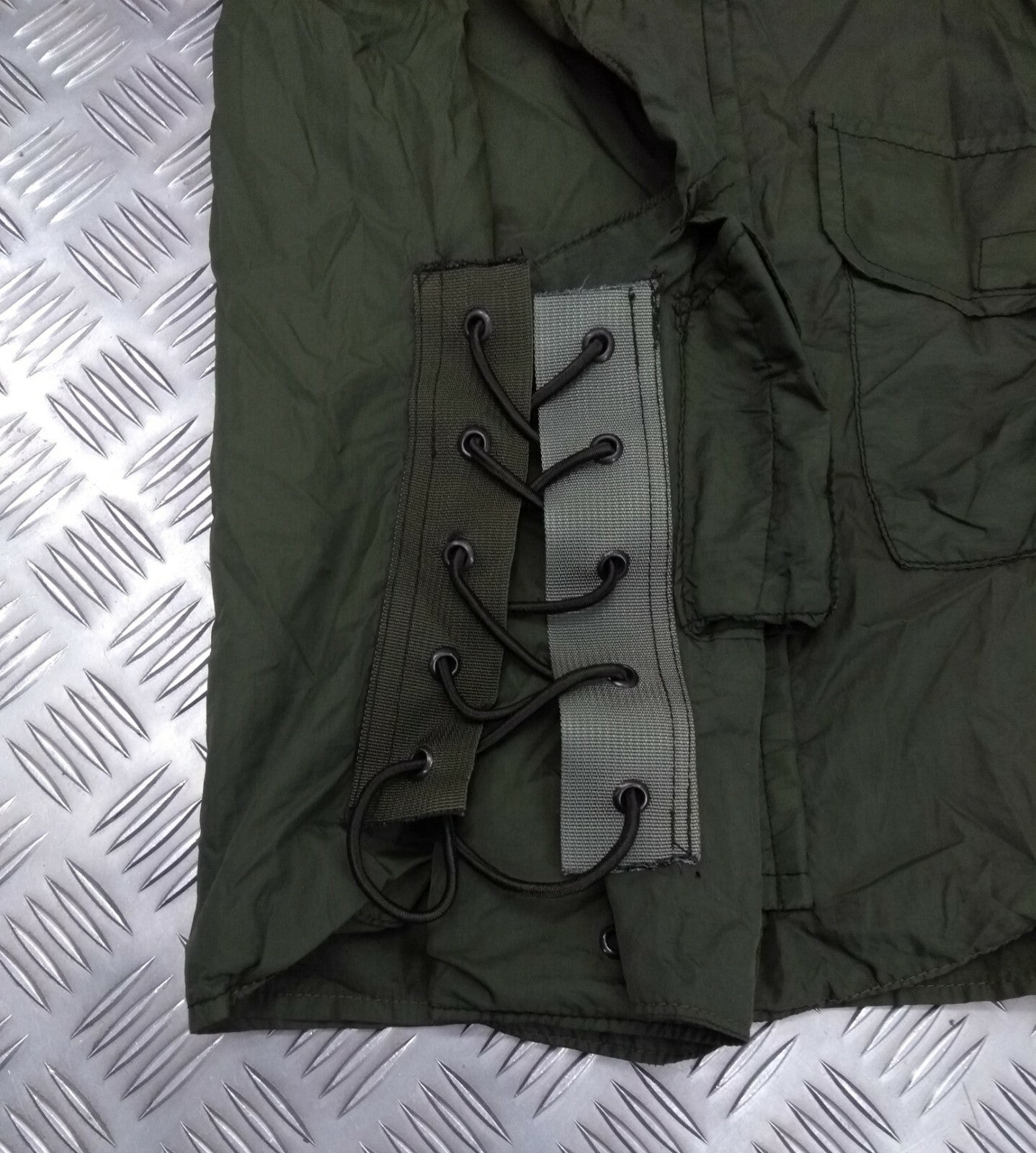 1980's IDF Flak Vest Cover Overdyed OD Green Airsoft