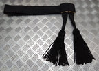 Waist Sash Black No1 Dress Ceremonial Style - NEW
